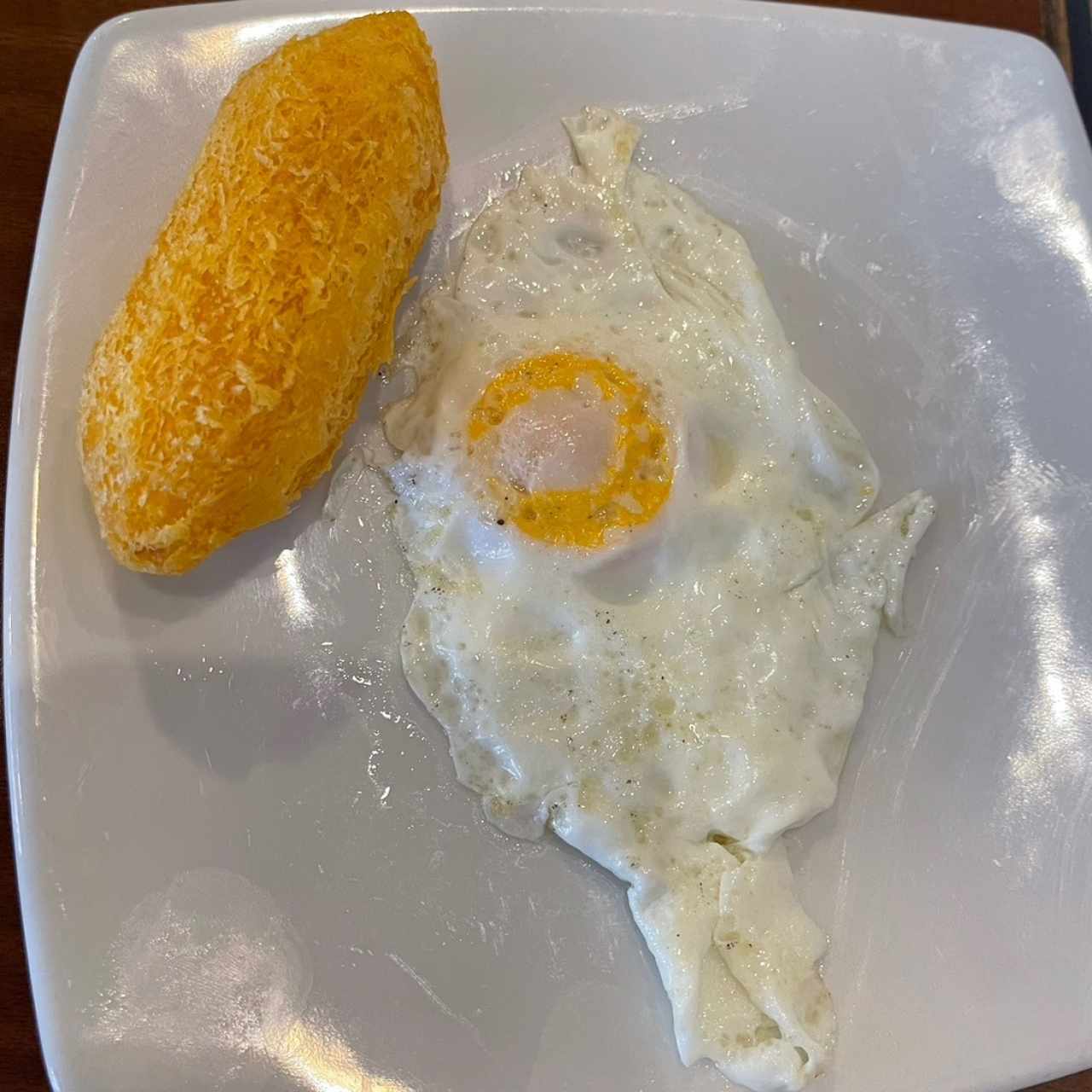 Huevo con carimañola