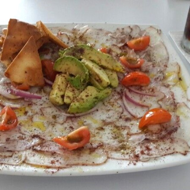 Carpaccio de Pulpo