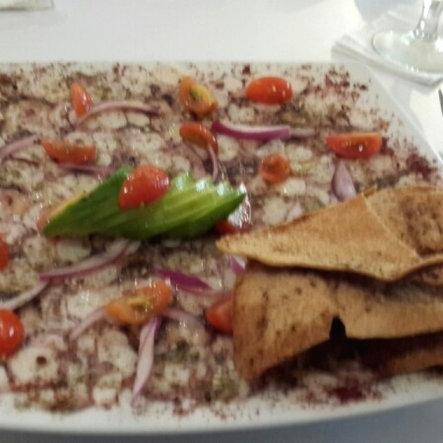 Carpaccio de Pulpo