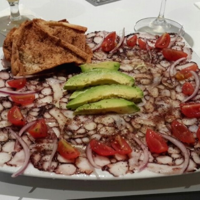 Carpaccio de Pulpo