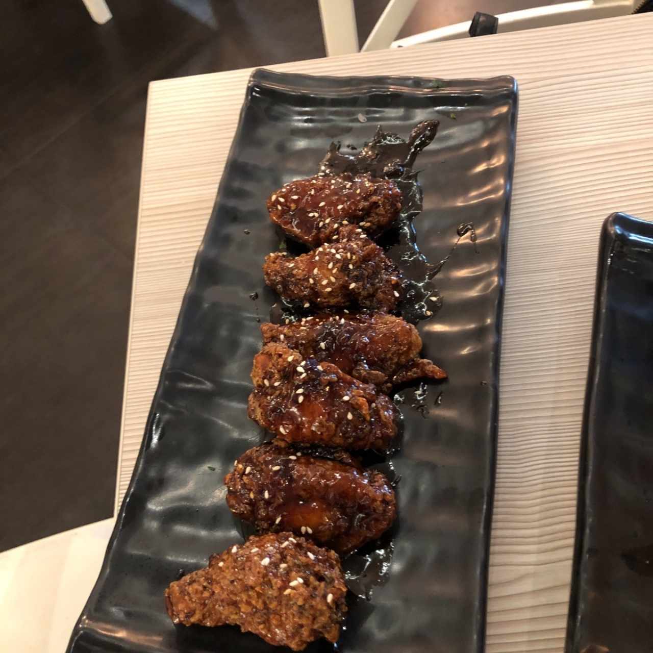Sesame spice wings