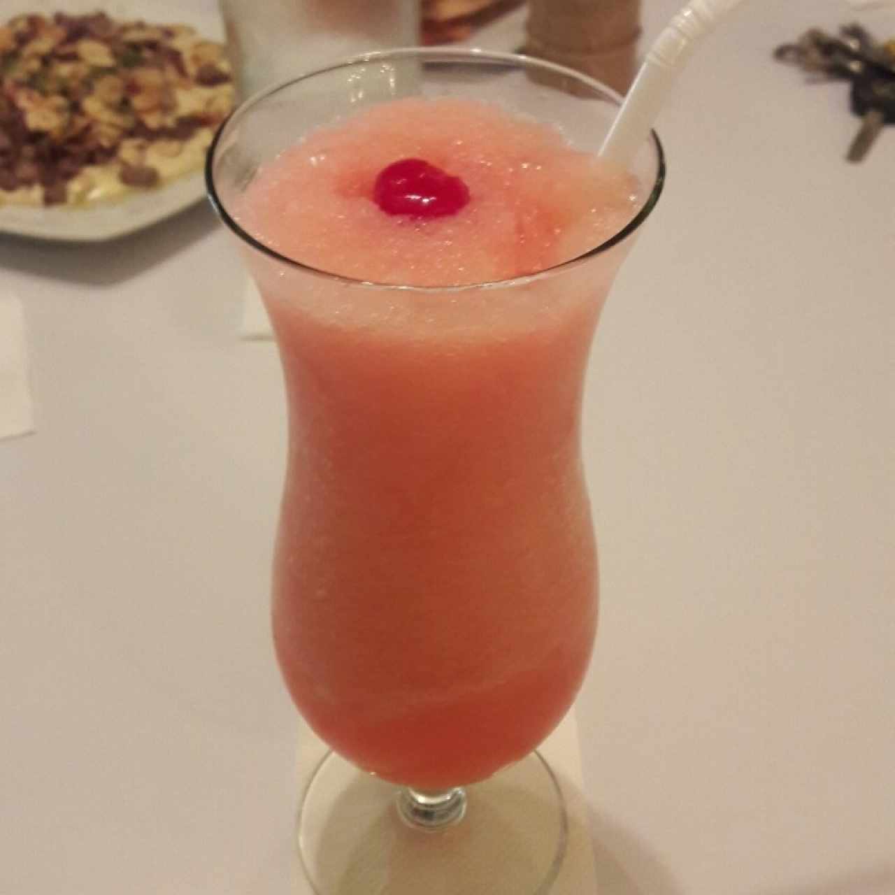 Limonada con cereza