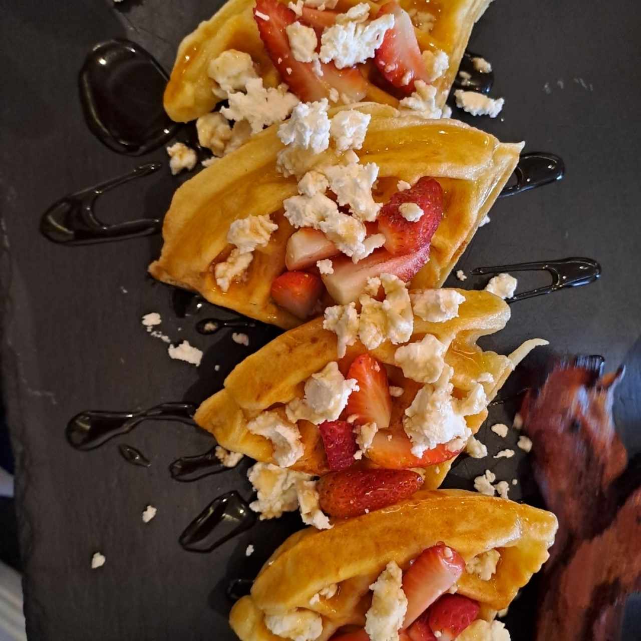 Desayunos Especiales - Waffles de Yuca