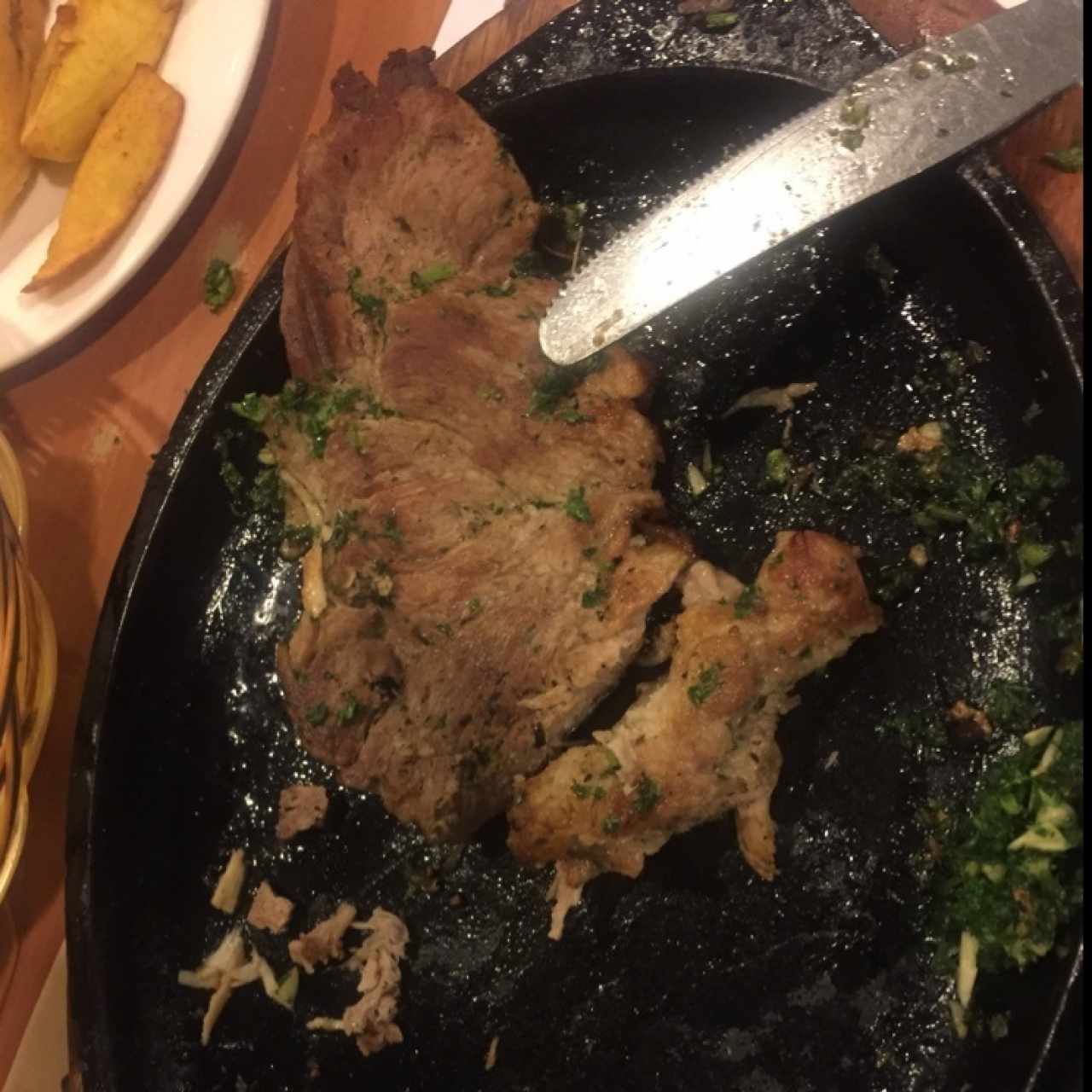 Filete de cerdo a la parrilla