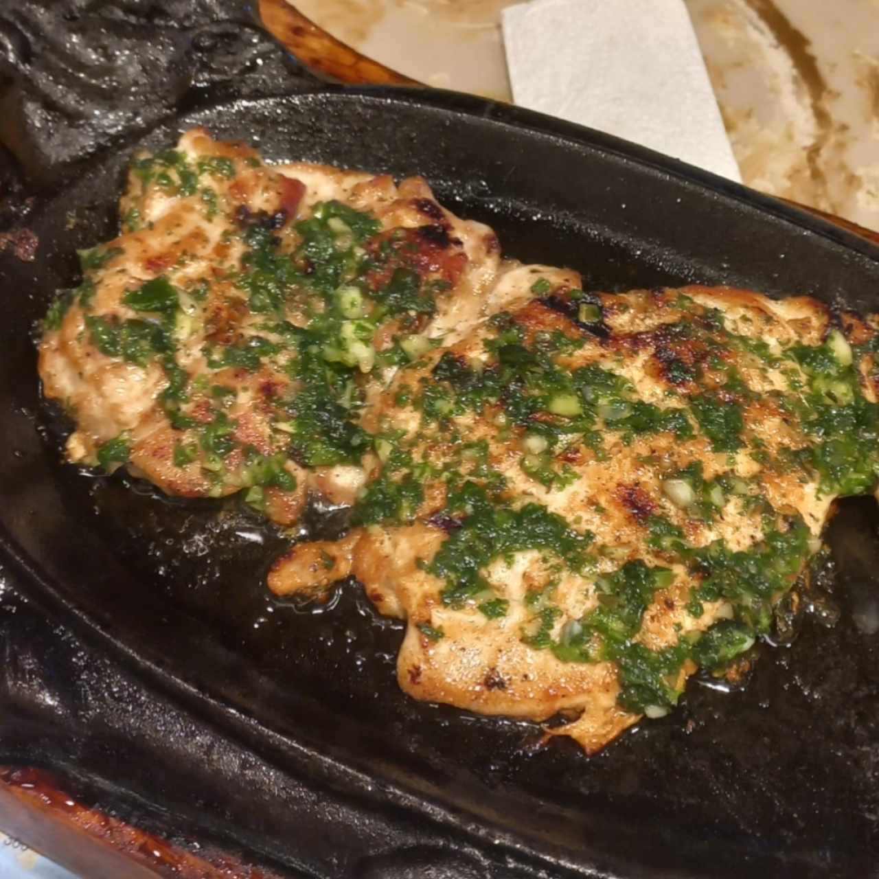 Filete de Pollo al Carbón