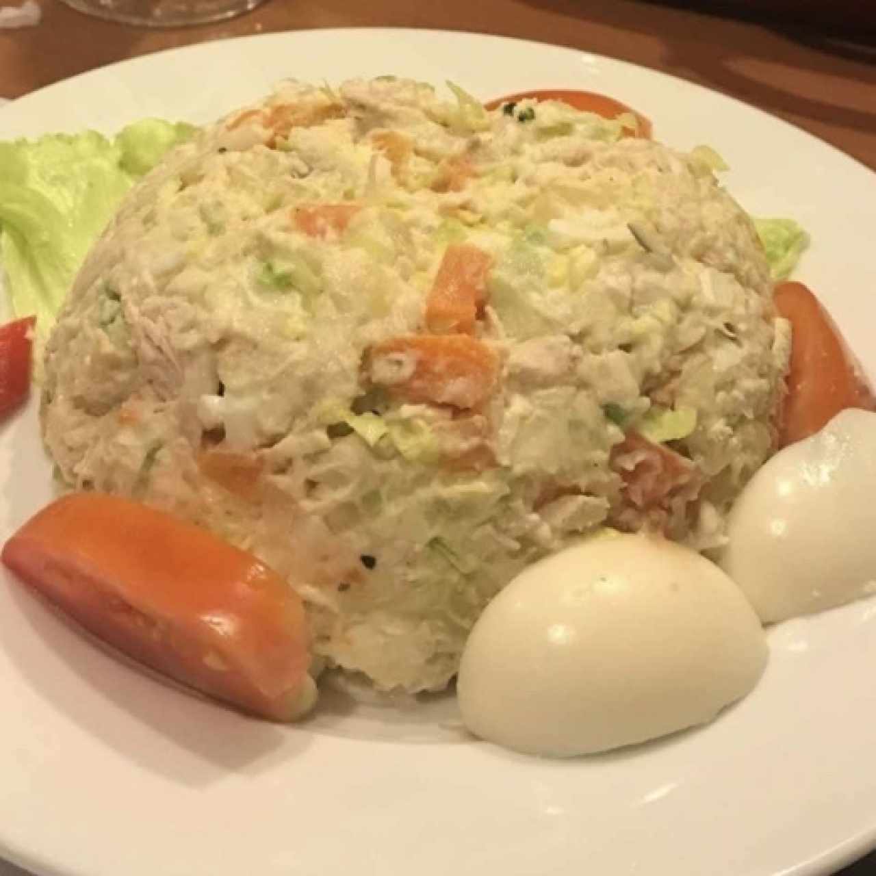 Ensalada de pollo