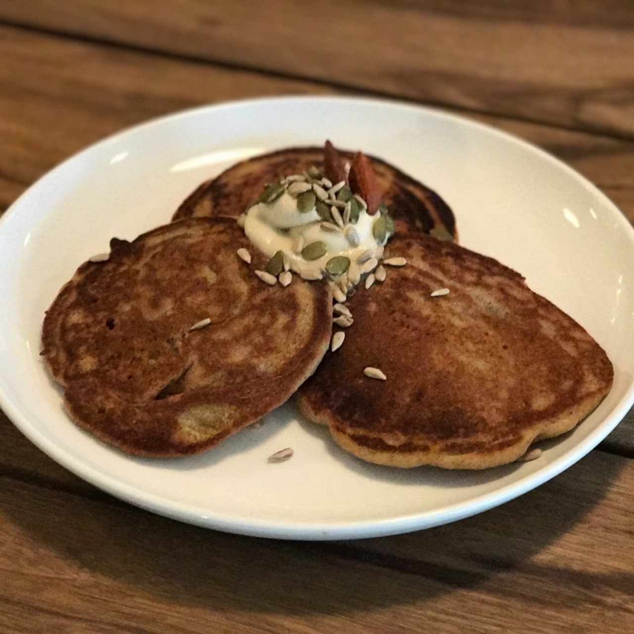 High Protein Pancakes de Grillos