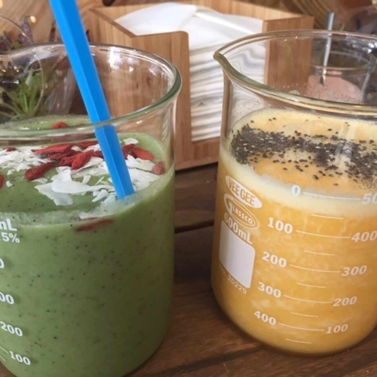 Incredible made to order juices!