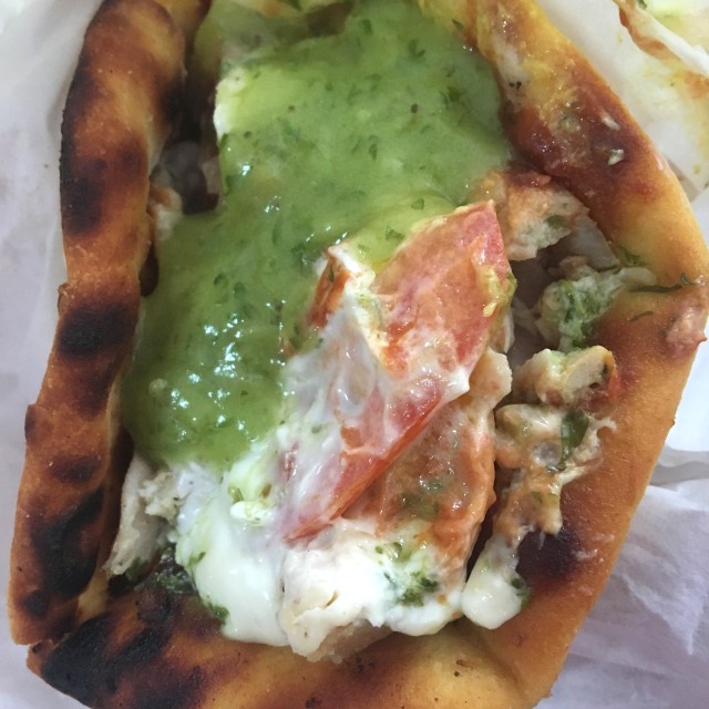 Pita de pollo