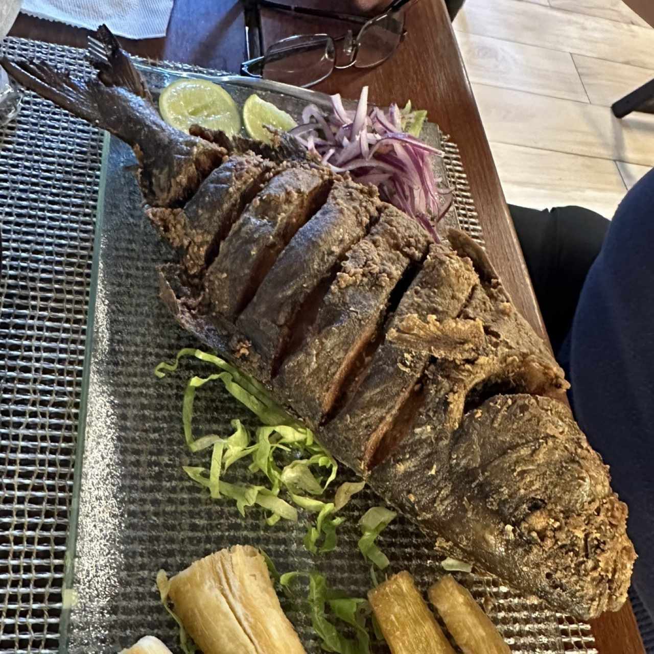 Pesca del día, Atún ó Salmón a la Plancha