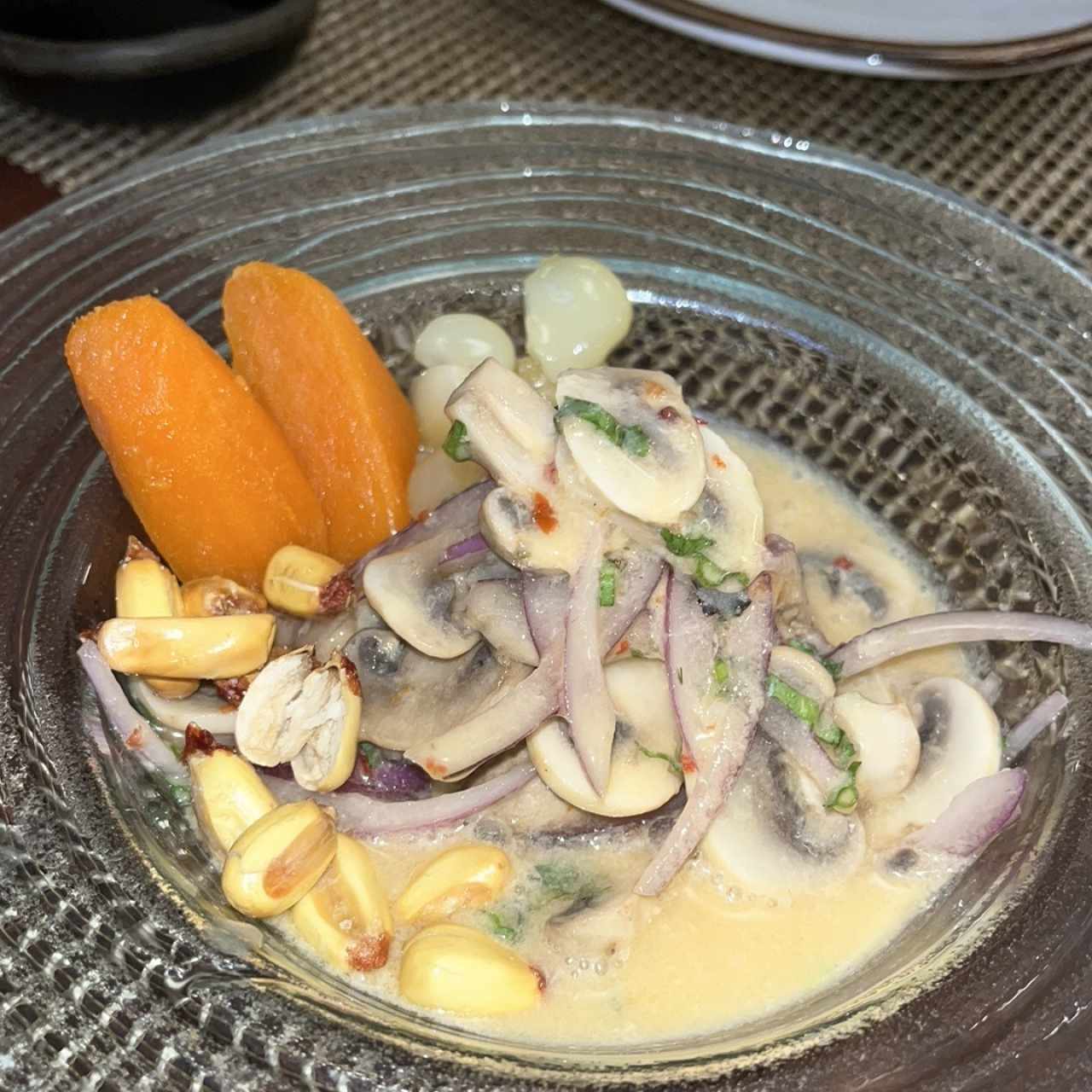 Cebiche vegetariano 