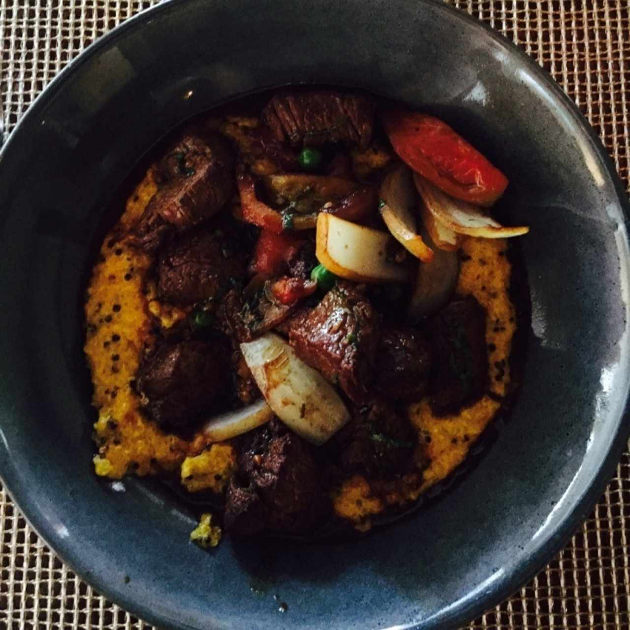 RISOTTO DE QUINOA CON LOMO SALTADO