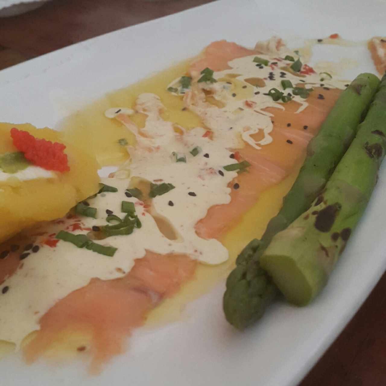 Tiradito de Salmón 