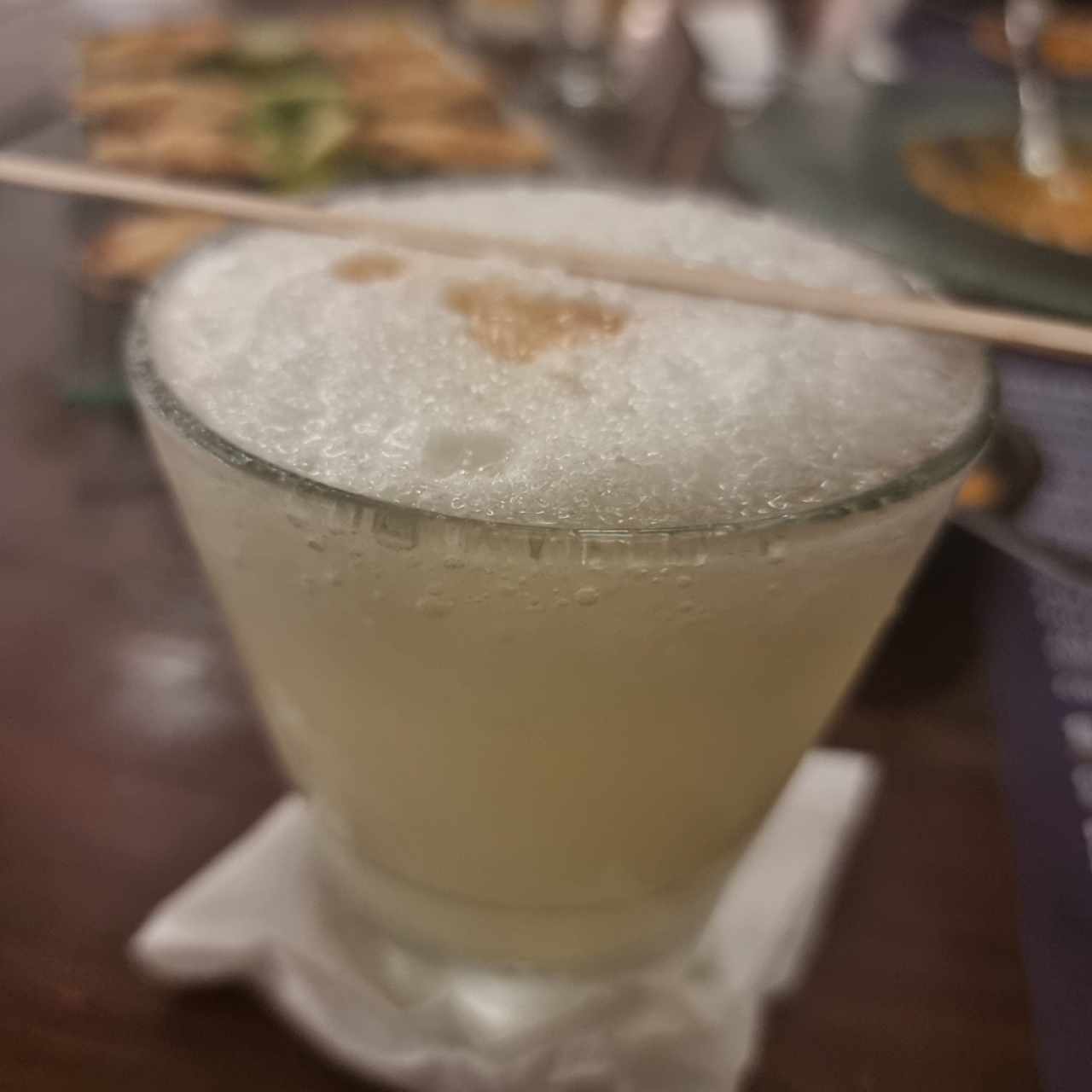 pisco sower limón