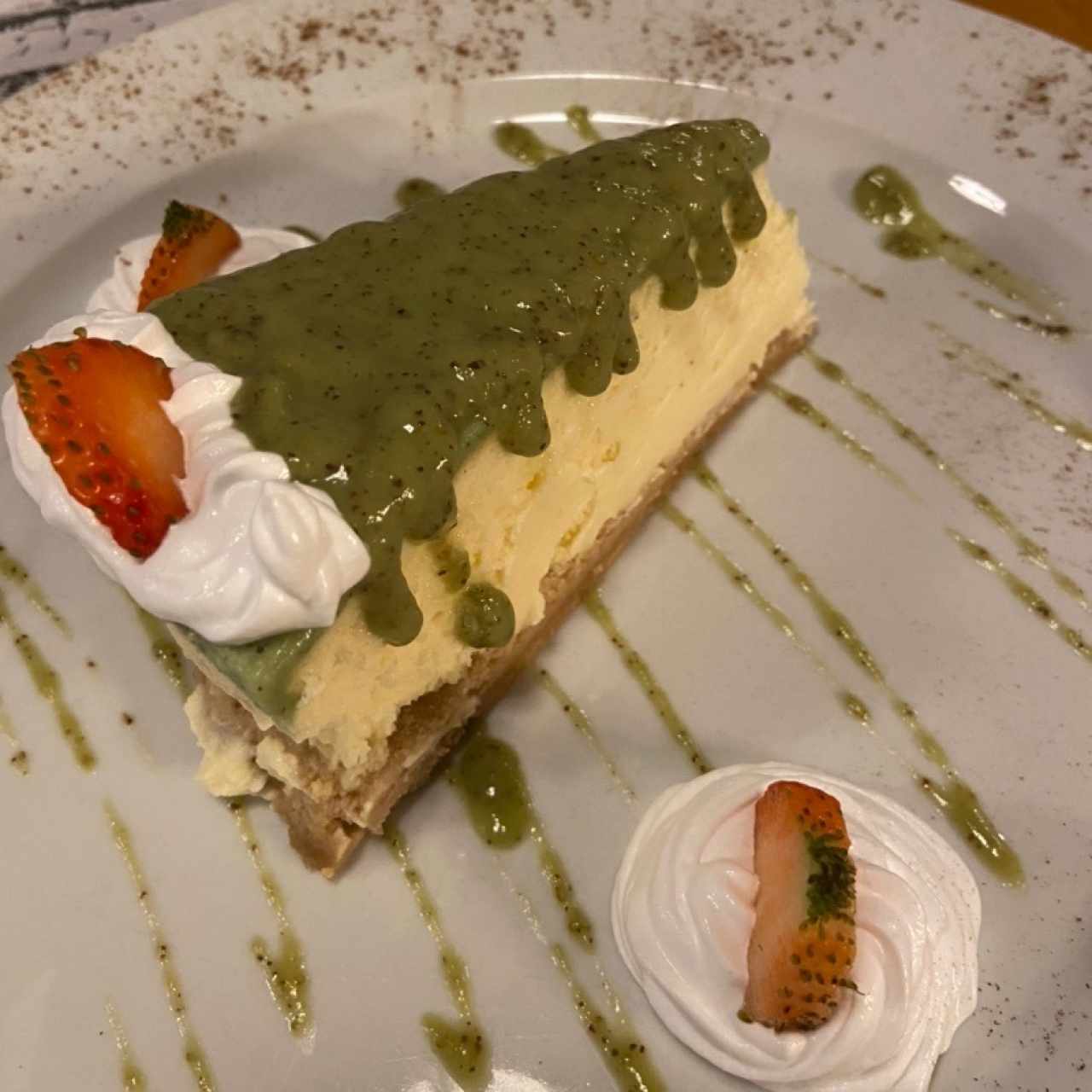 Cheesecake de Kiwi