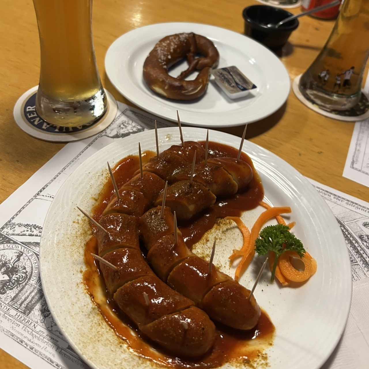 Salchichas -Individuales - Currywurst