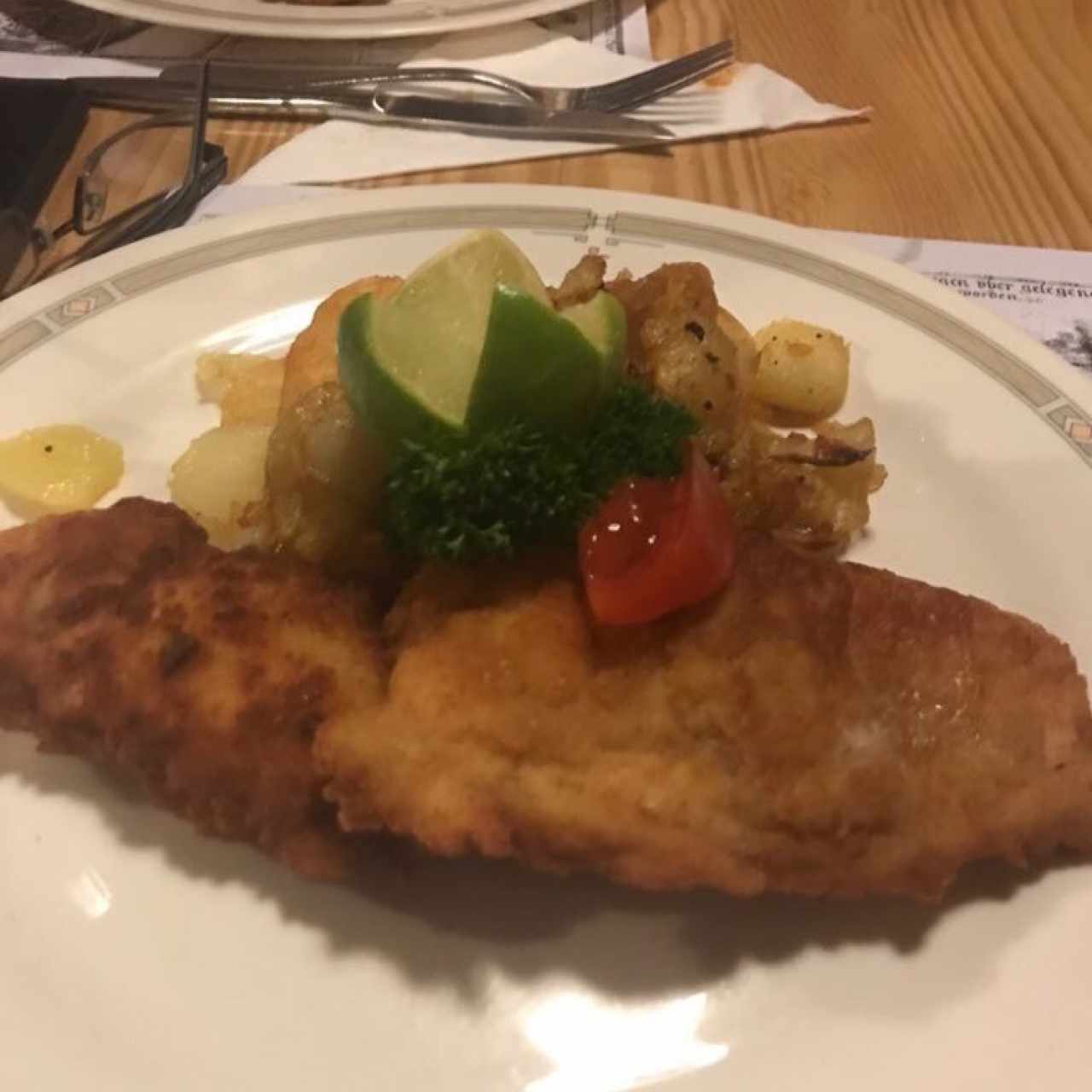 Escalope de pollo