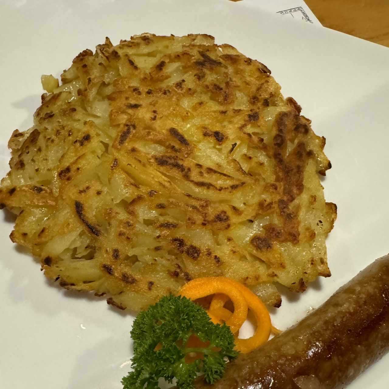 Rosti-Papas Ralladas "Estilo Suizo"