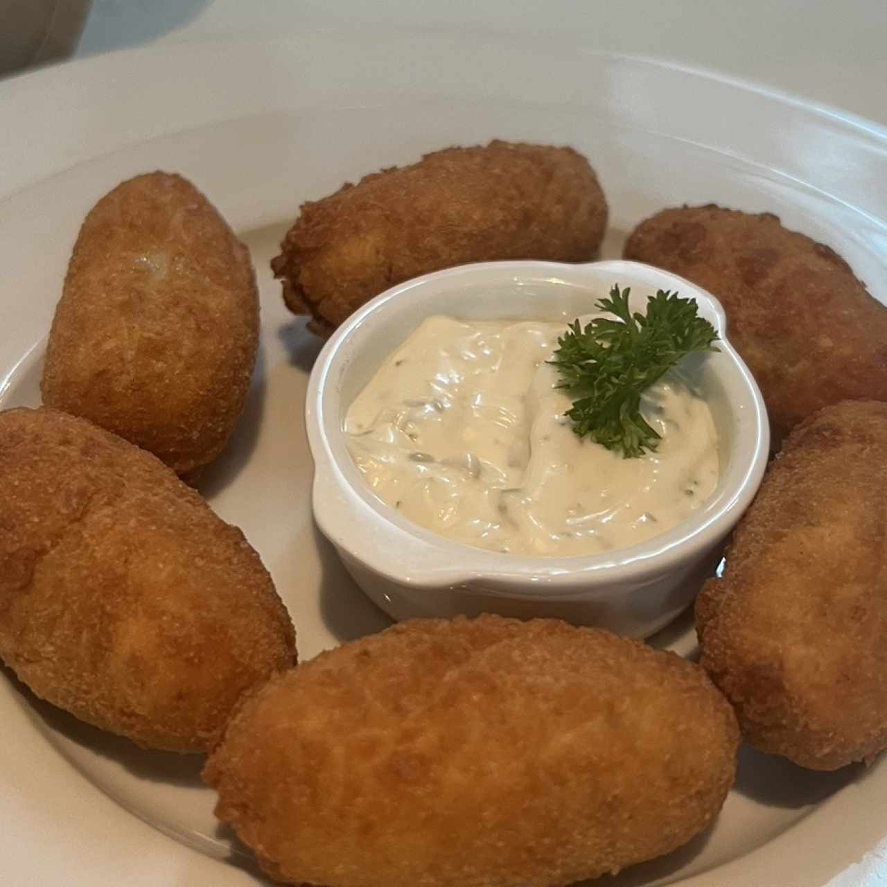 APERITIVOS CALIENTES - Croquetas de Bacalao