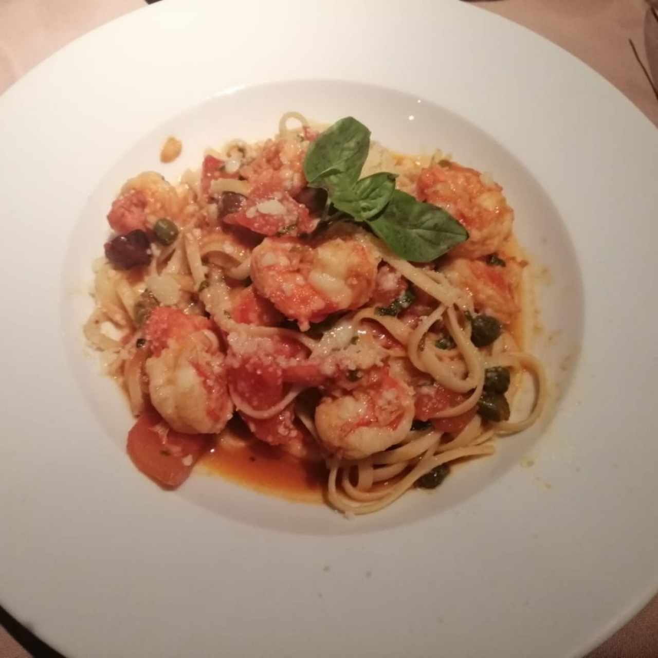 Linguini a la putanesca 