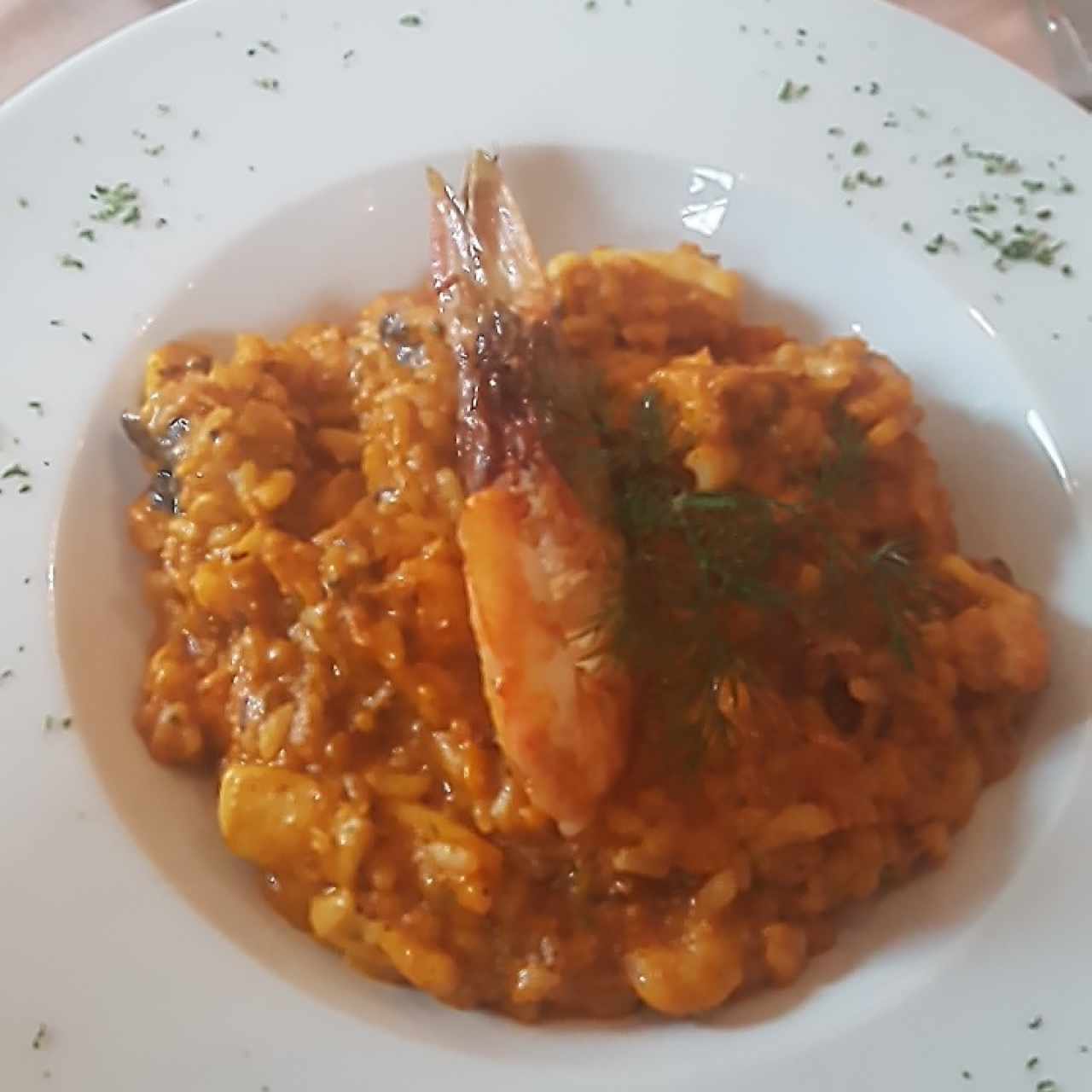 Risotto con Mariscos