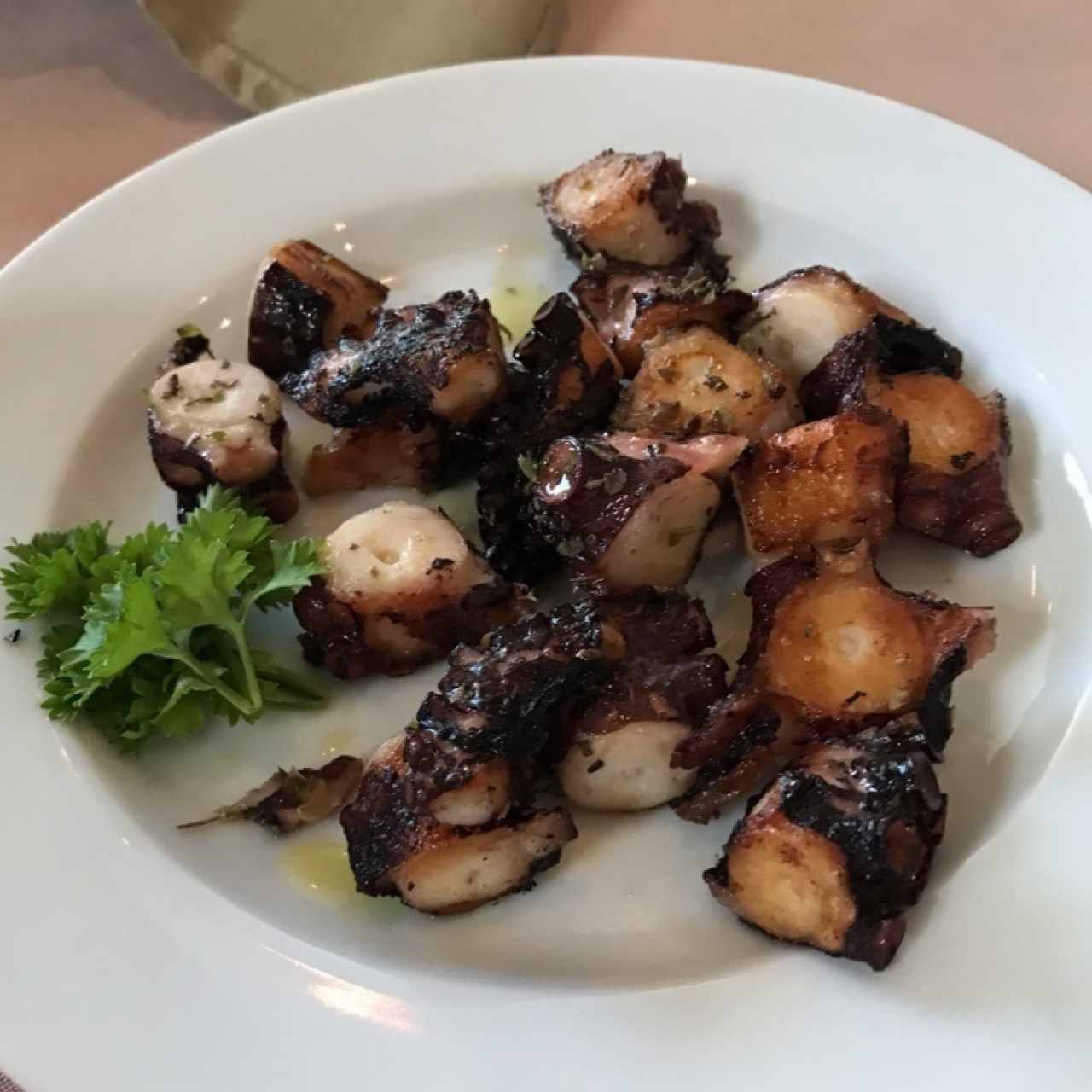 pulpo al carbon 