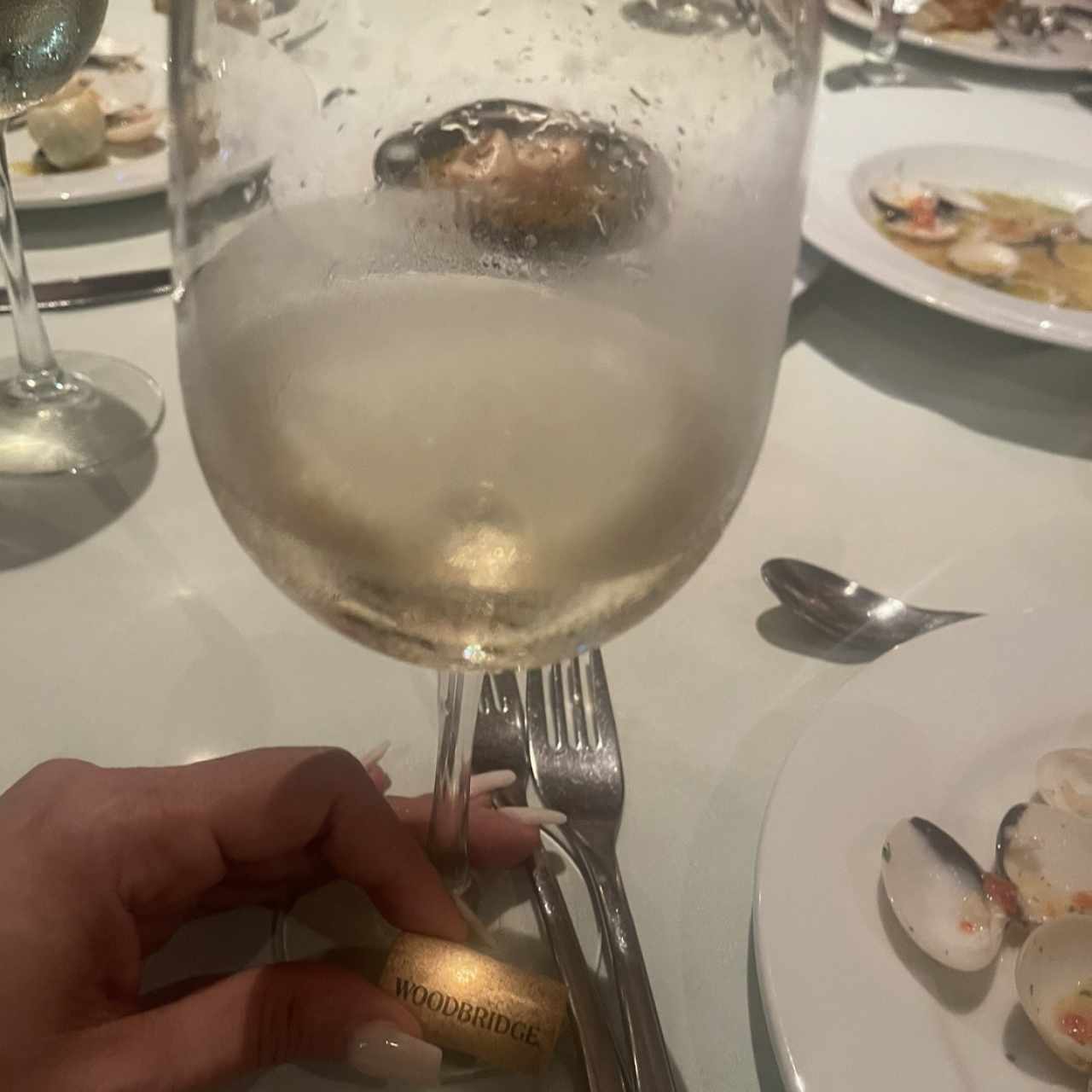 Copa de vino blanco 