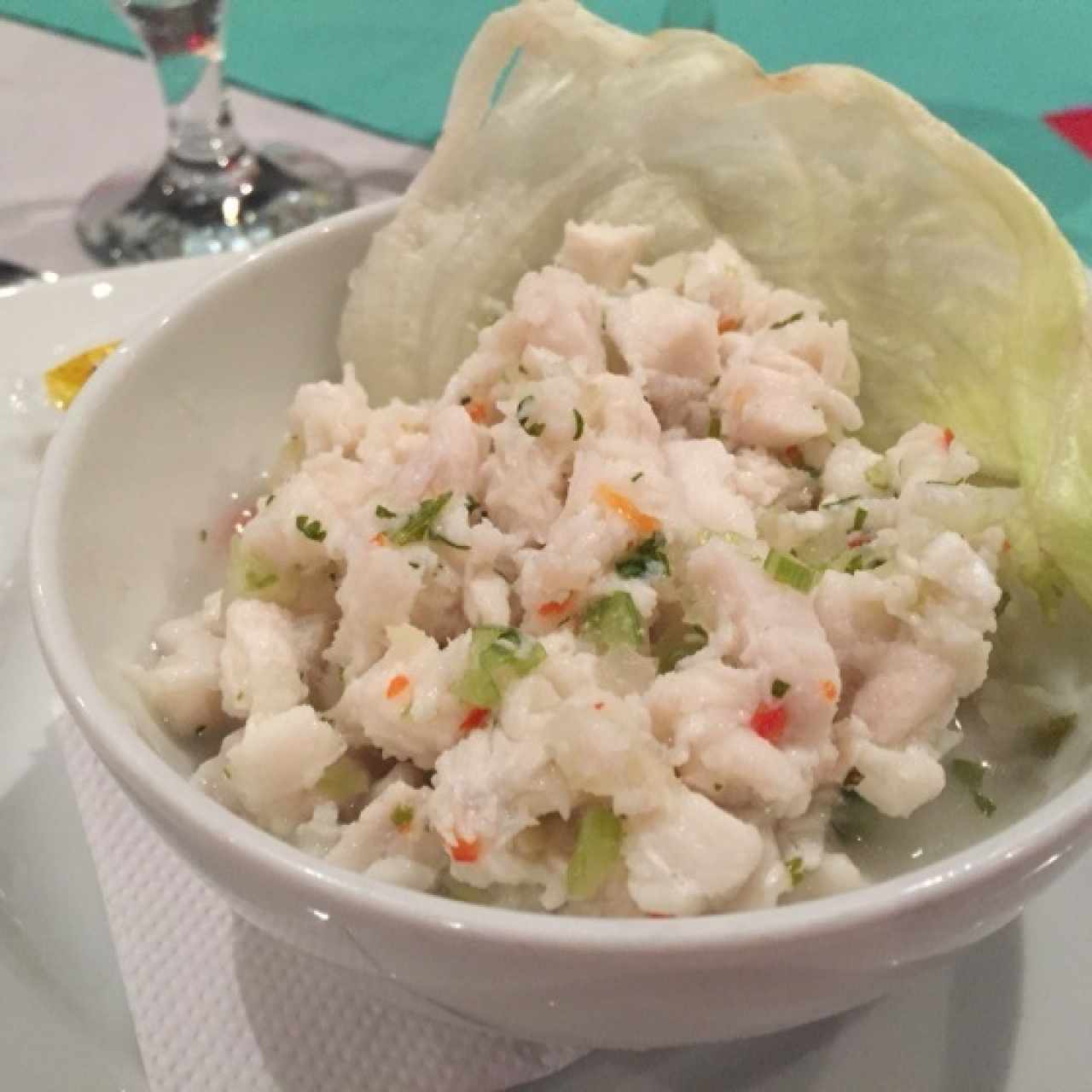 ceviche de corvina