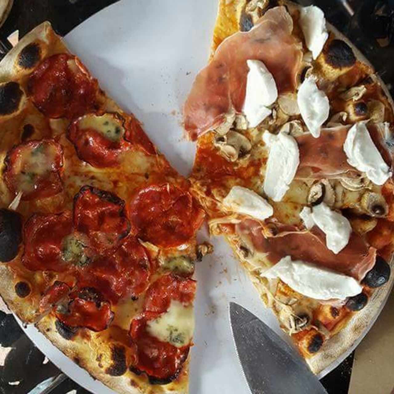 Pizza Bufalíssima + Sfiziosa 
