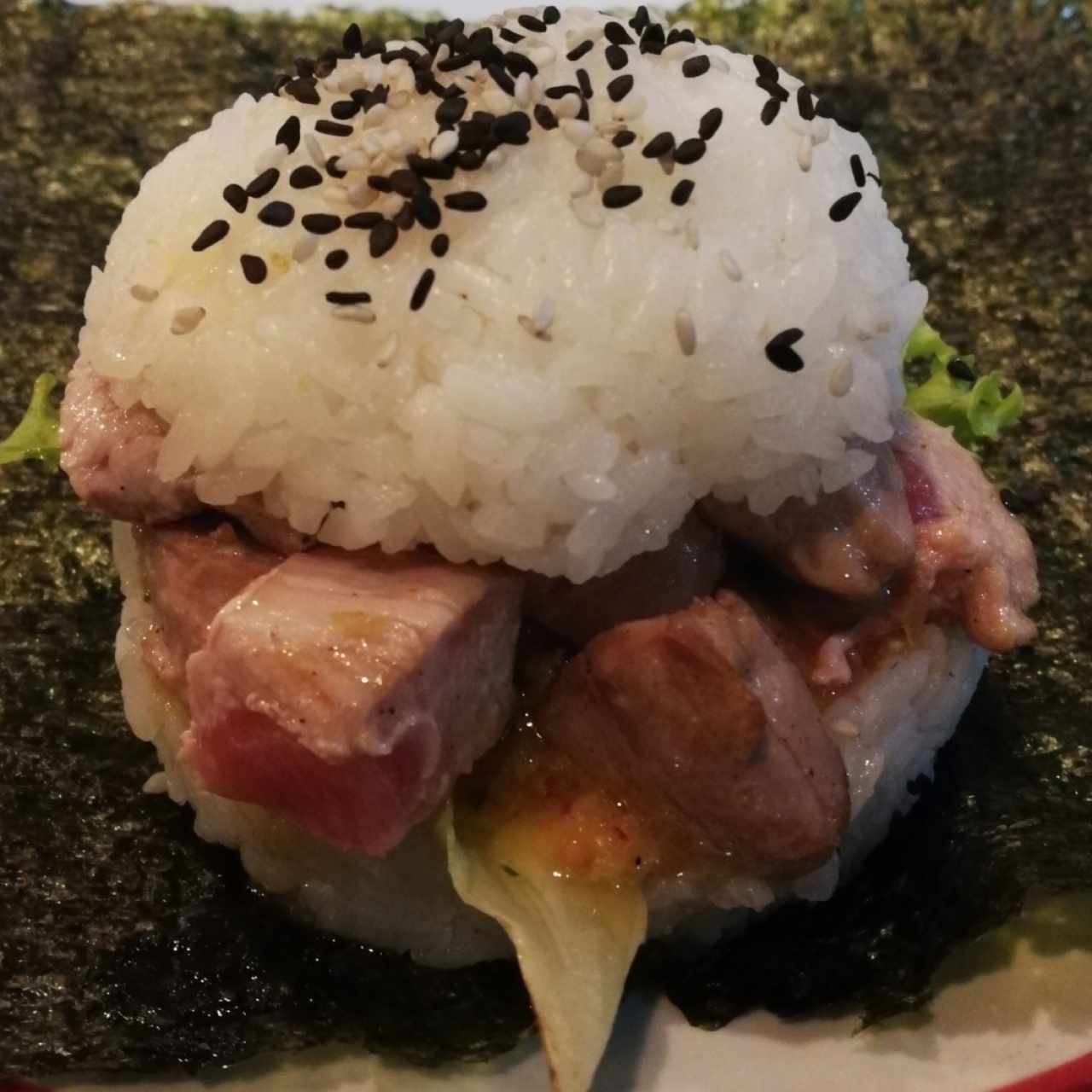 Sushi Burger de Atún