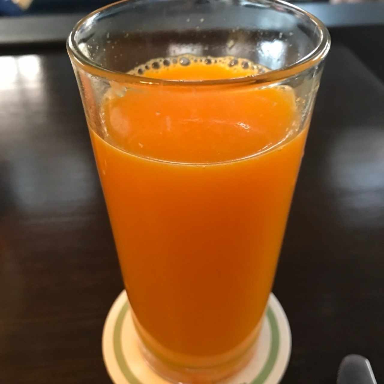 jugo de mandarina