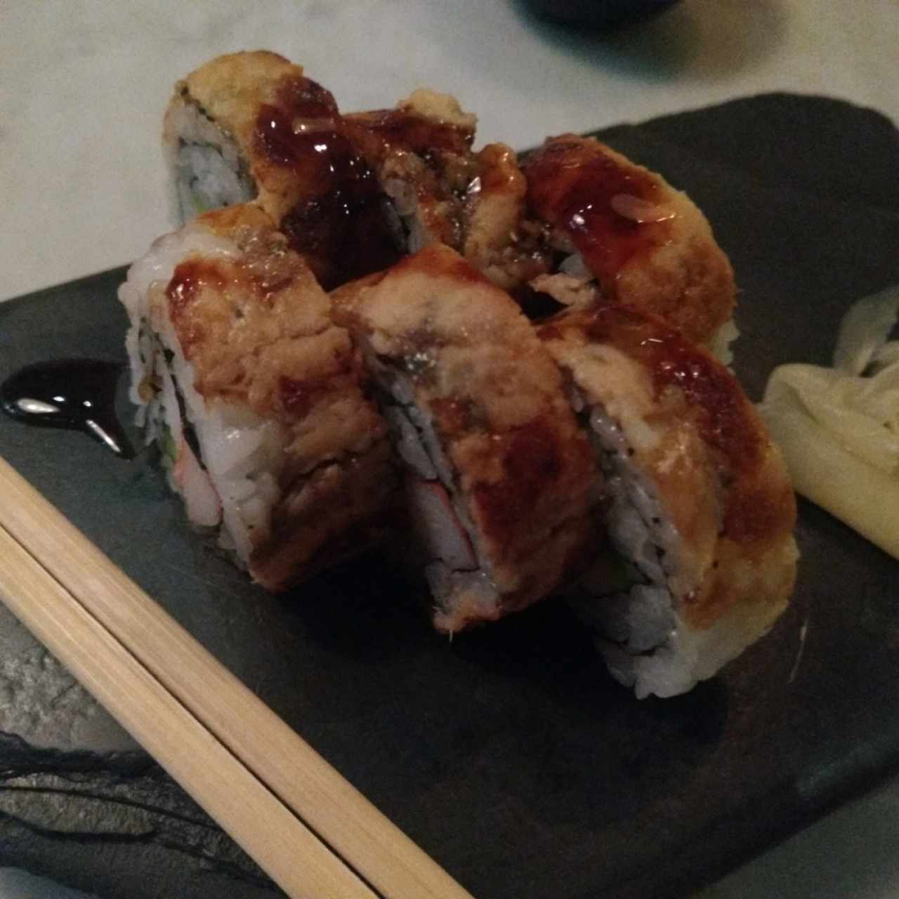 sushi de anguila 