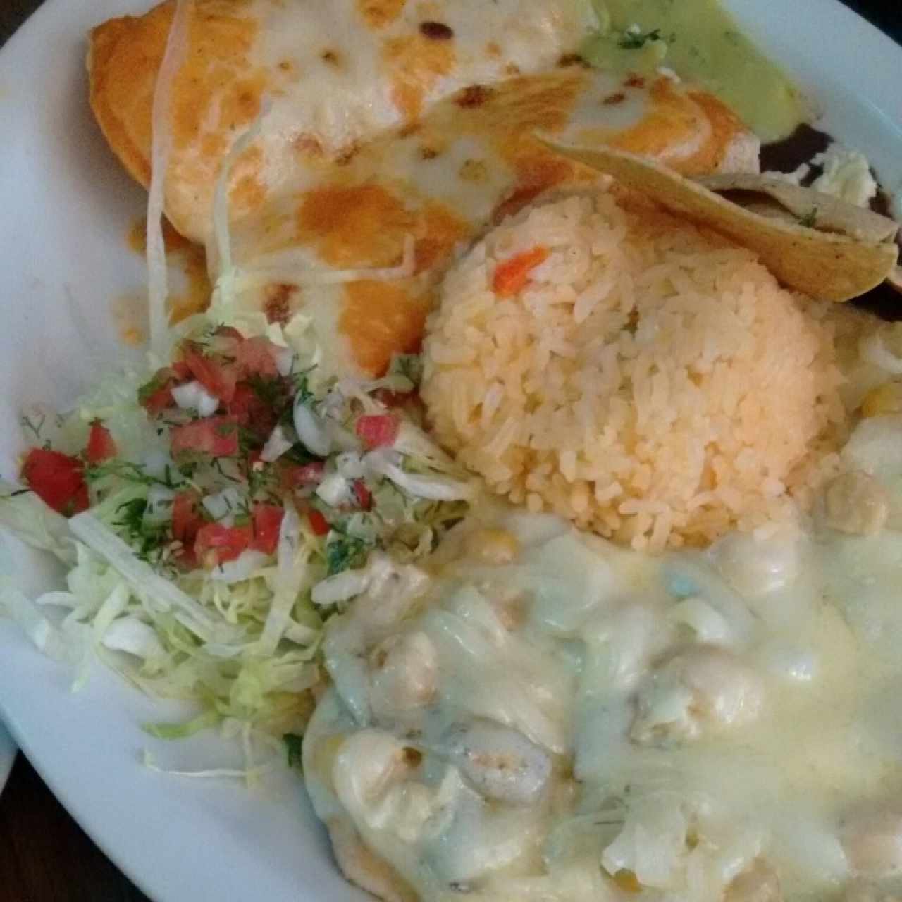 plato mixto mexicano