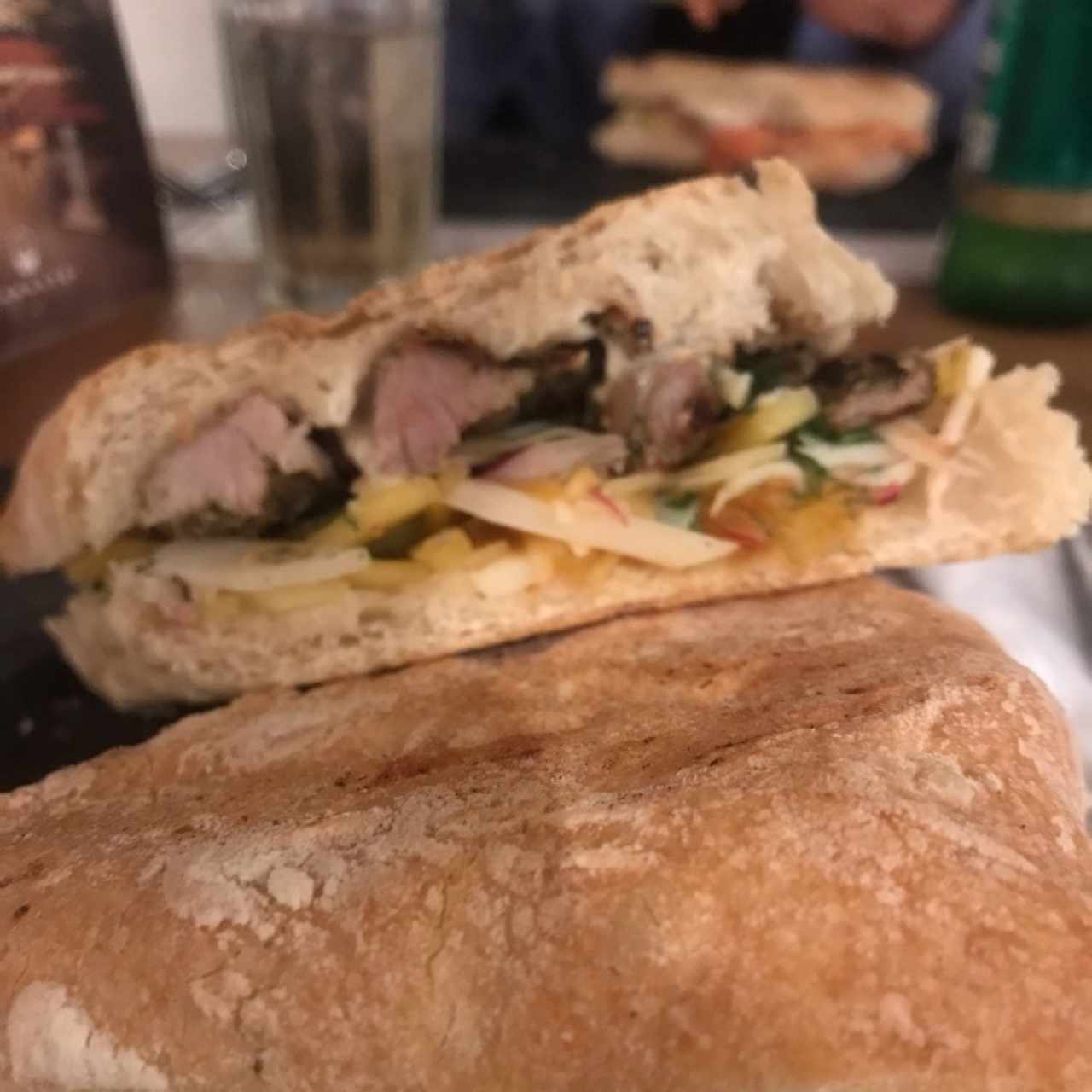sandwich de cerdo 