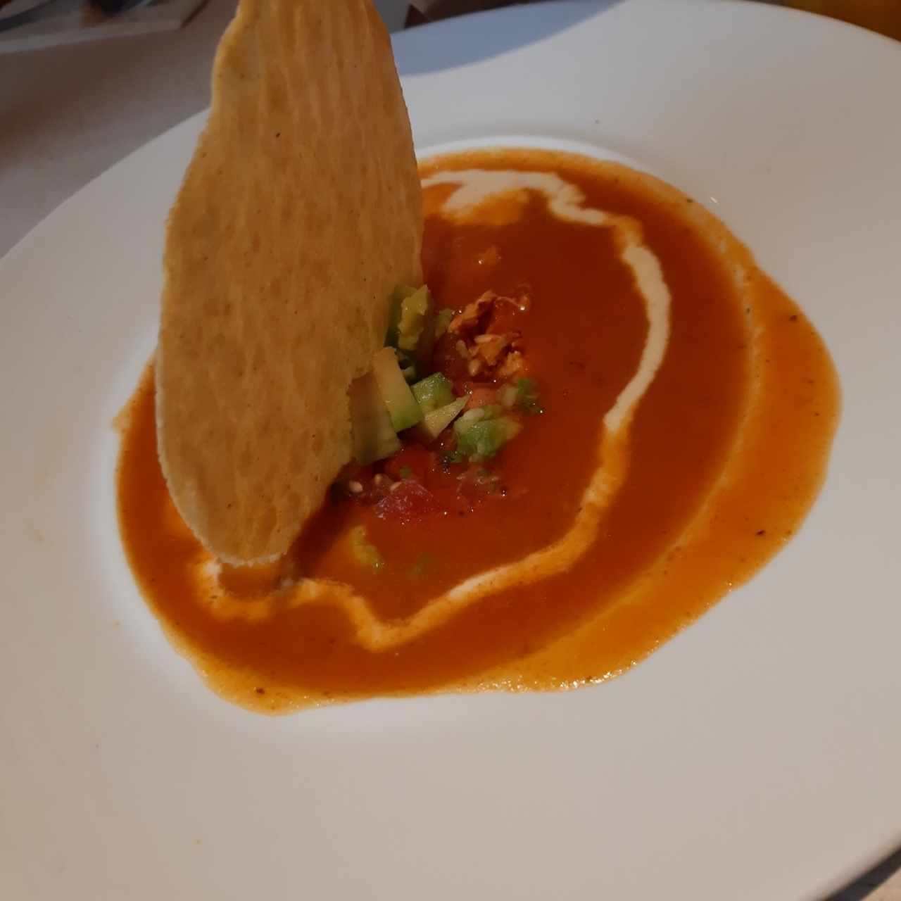 Sopa Mexicana. 