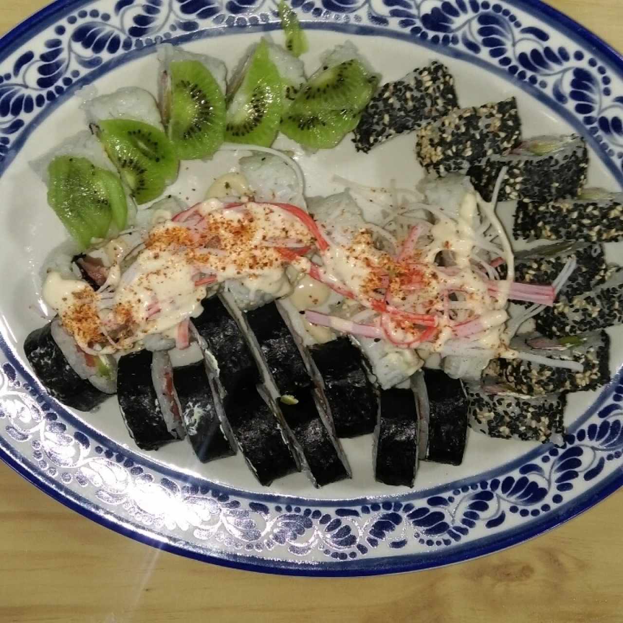sushi para compartir
