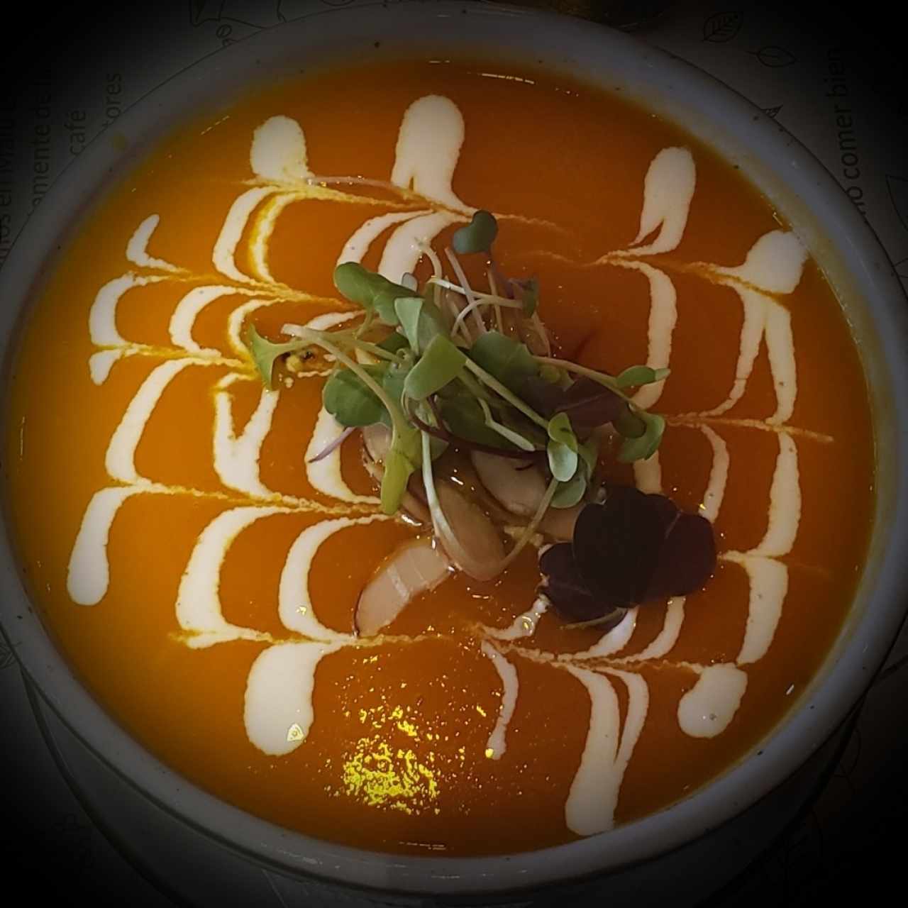 sopa de Zanahoria 