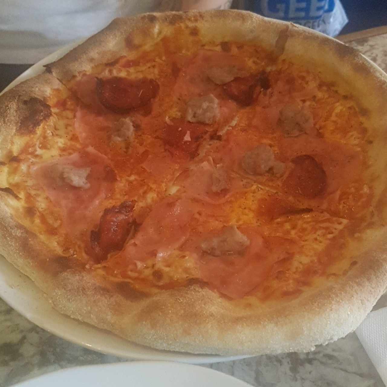 pizza de carnes