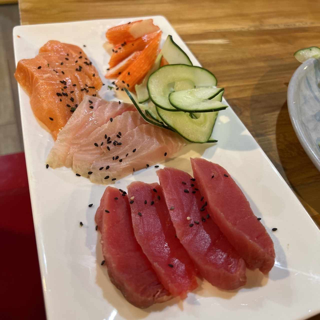 Bandeja de sashimi