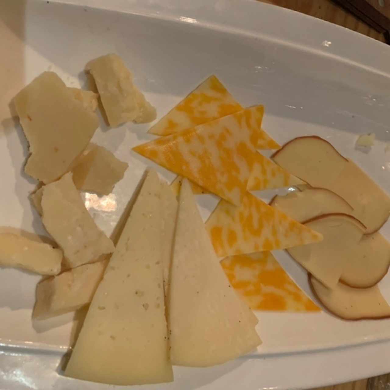 Tabla de cuatro quesos