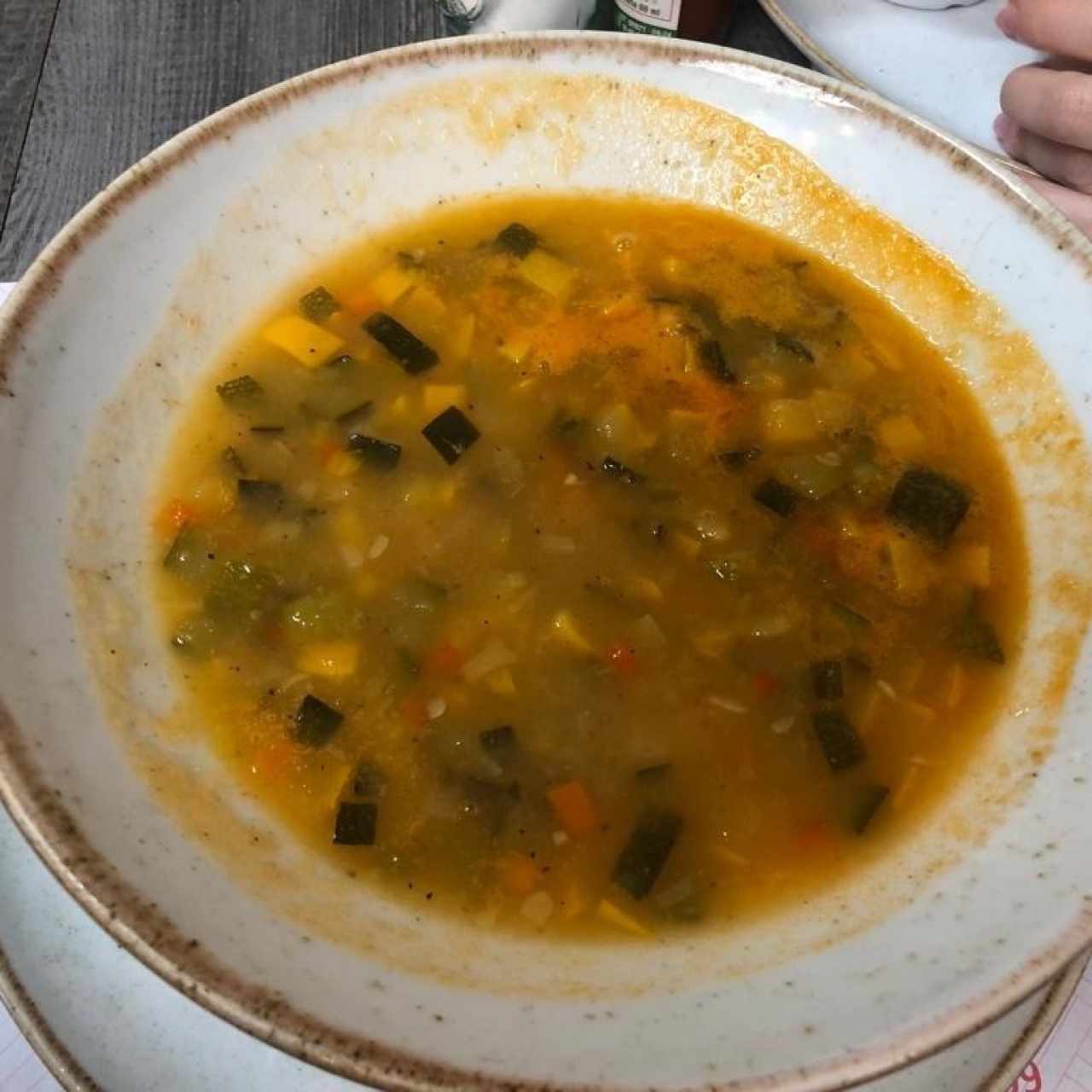 Sopa verdura 