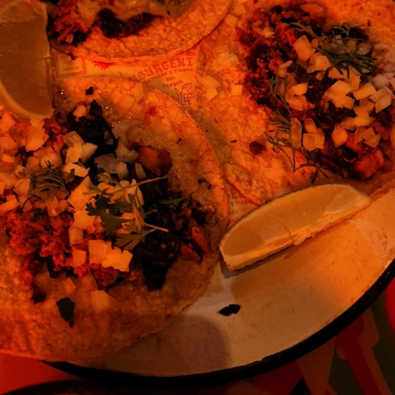 Tacos campechanos 