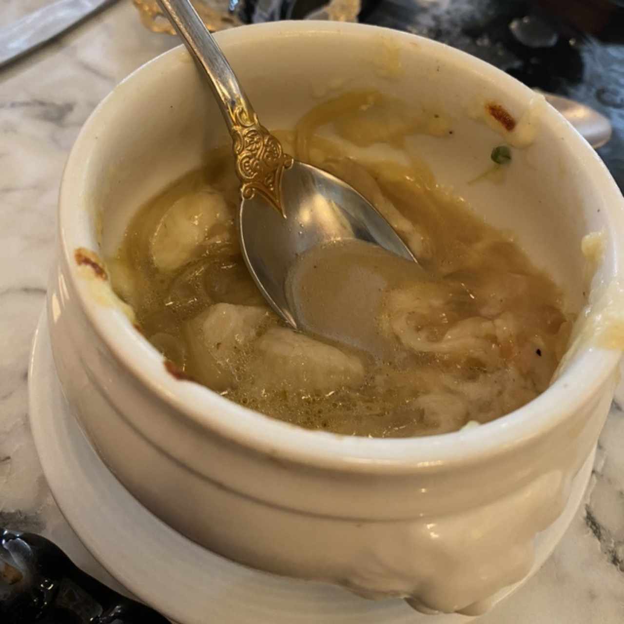 Sopa de cebolla 