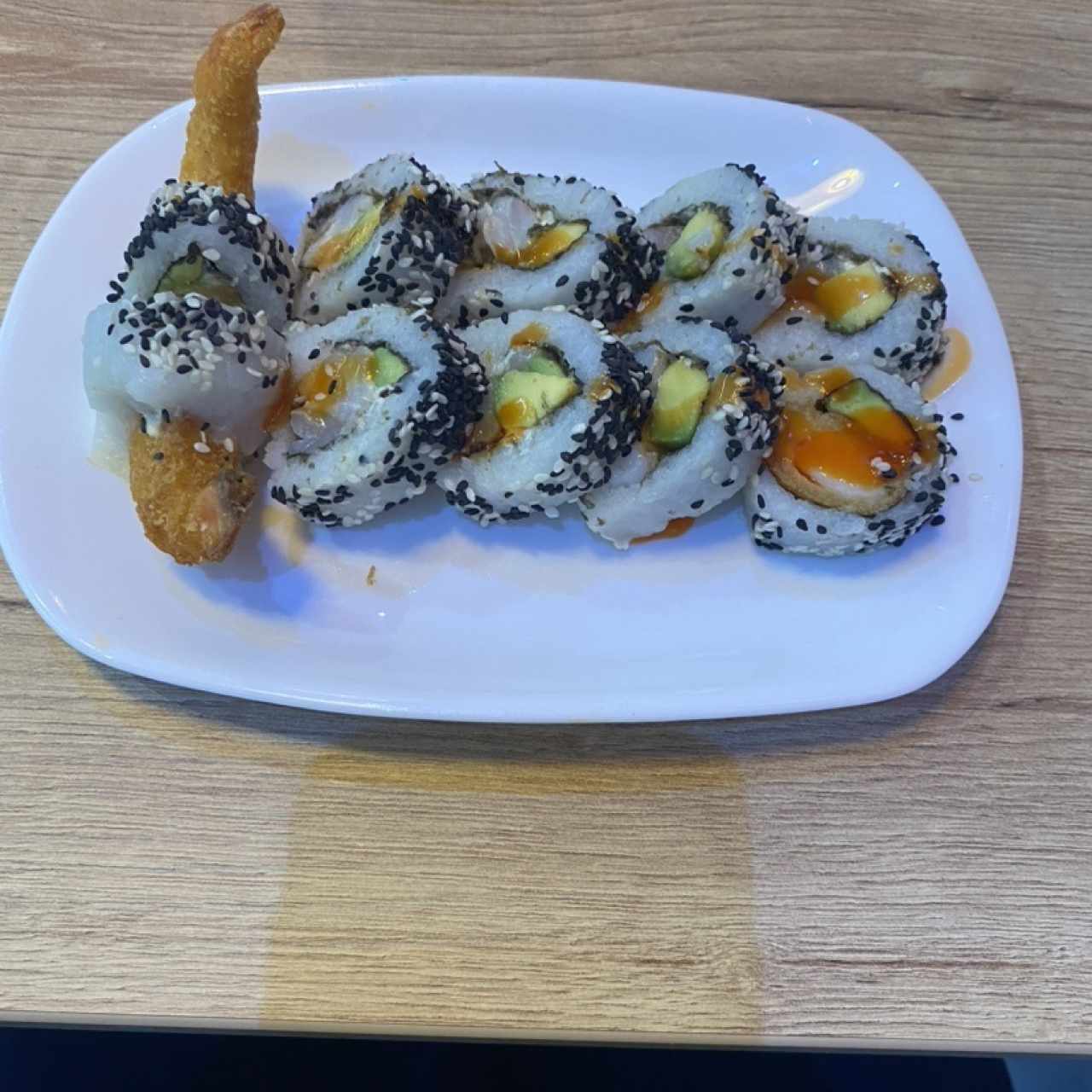 Sushi langostinos