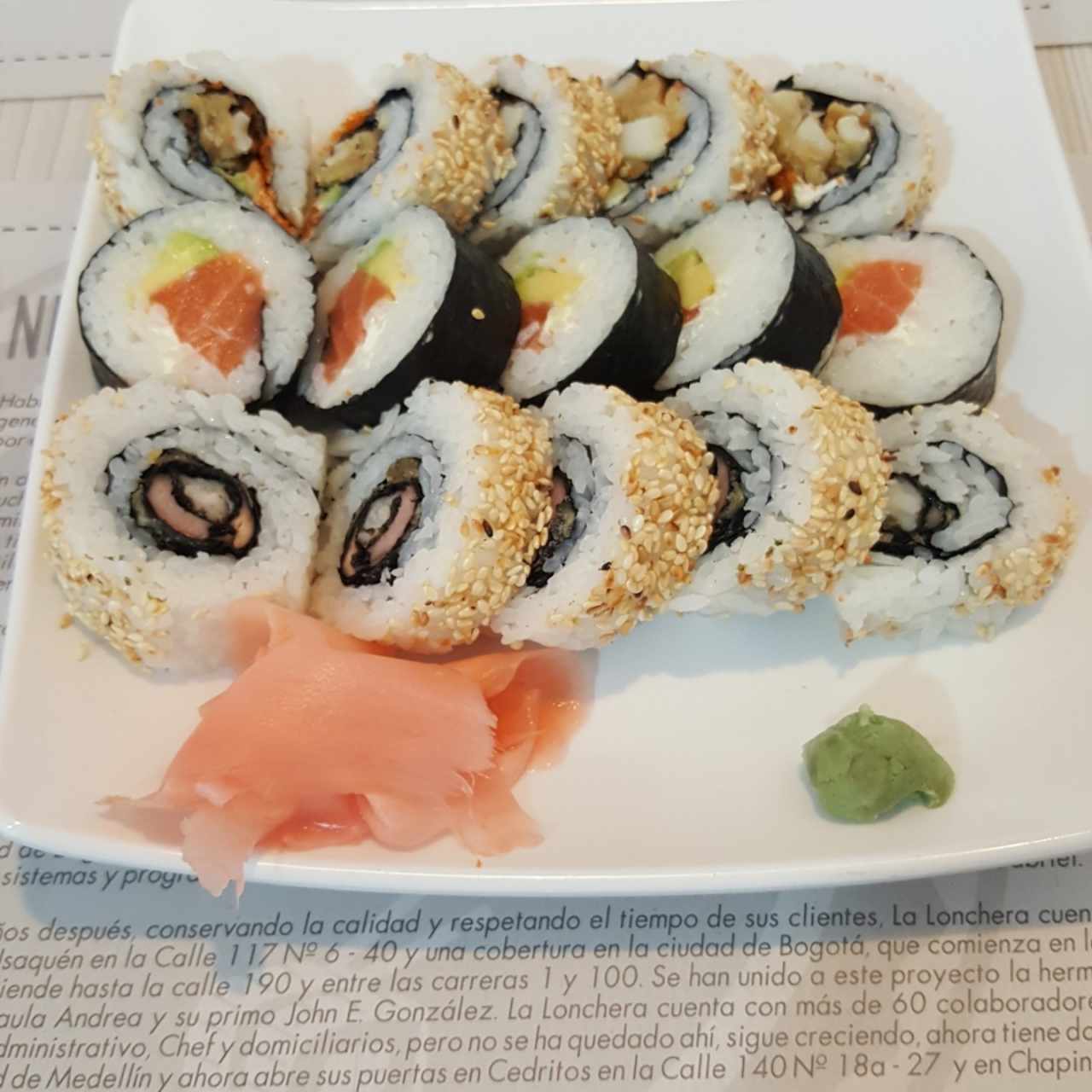 combo personal 🍣 sushi