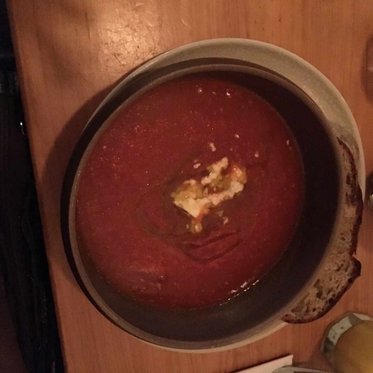 sopa de tomates asados