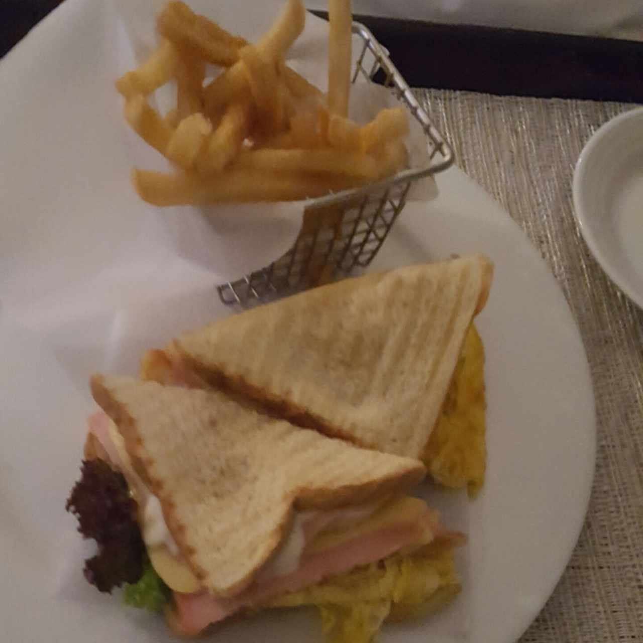 Club Sandwich (late menu)