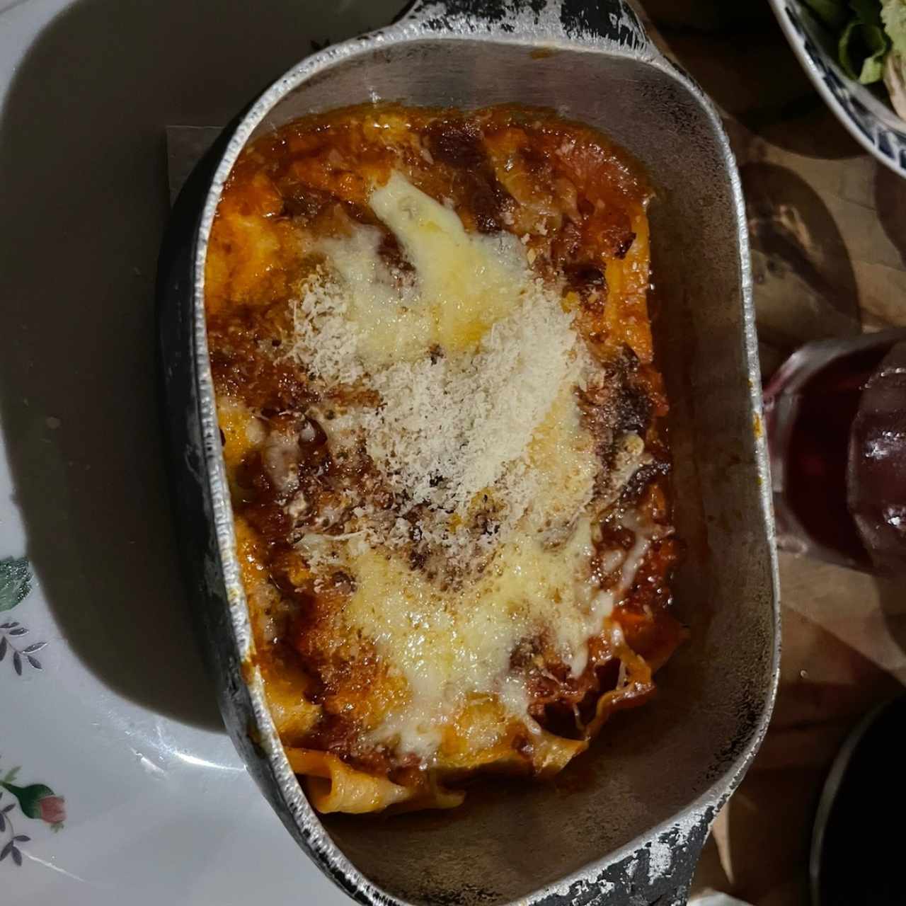 Lasagna gratinada 
