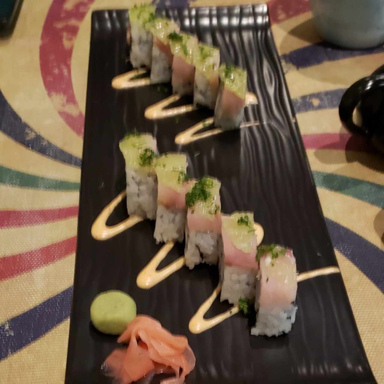 sushi cítrico