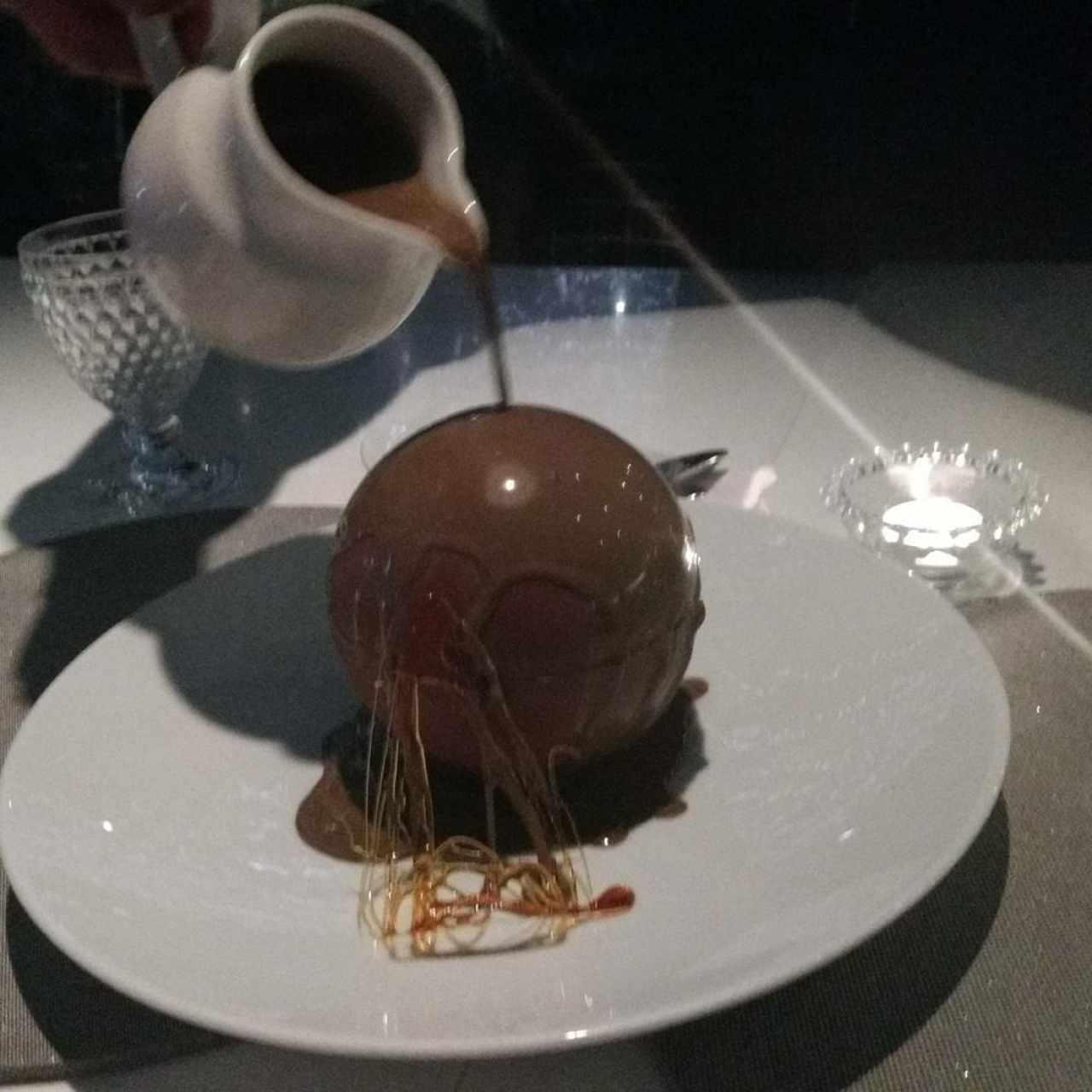 Esfera de chocolate 